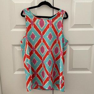 NWOT Blue Rain Silky Sleeveless Tank Size Small